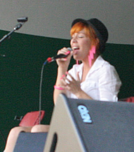 Esthero at the 2009 Calgary Folk Festival